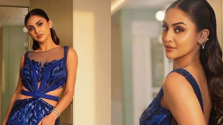 Krystle D'Souza's Rich Blue Gown Brings Glamour To <i>The Traitors 2</i> Reunion