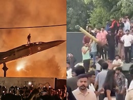Students Climb Atop MiG-23, Tank As Dramatic Scenes Unfold At Punjab's LPU