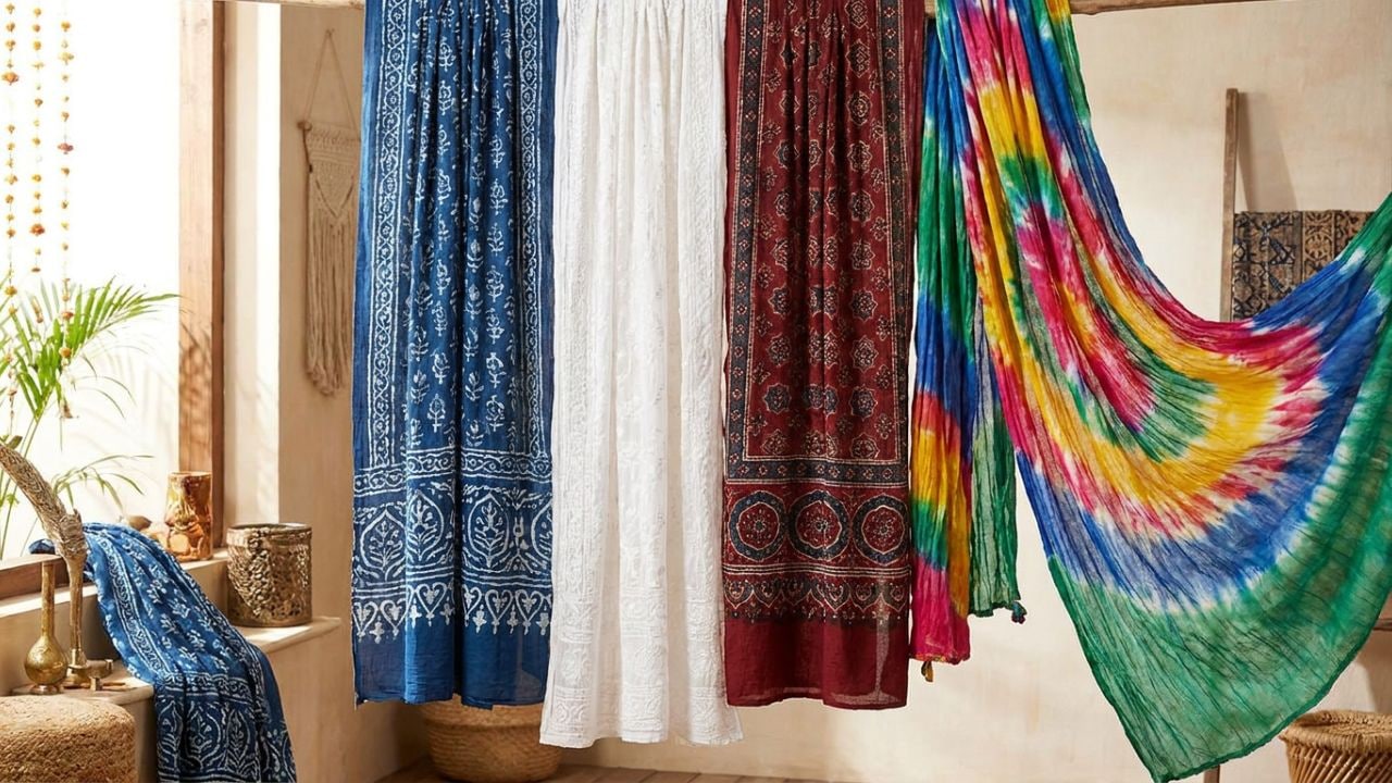 सिंपल सूट को भी रॉयल लुक देंगे ये 5 कॉटन दुपट्टे, चिकनकारी से लेकर अजरख तक हर डिजाइन है लाजवाब