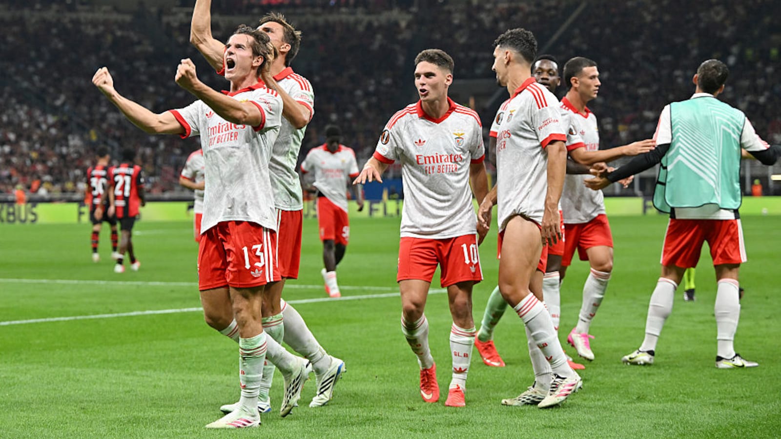 Ruben Amorims AC Milan Beaten By Benfica, Sunderland Make Dream European Return