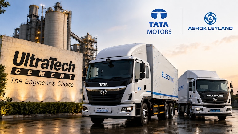 UltraTech Partners With Tata Motors, Ashok Leyland, Others For Over 600 Electric Trucks