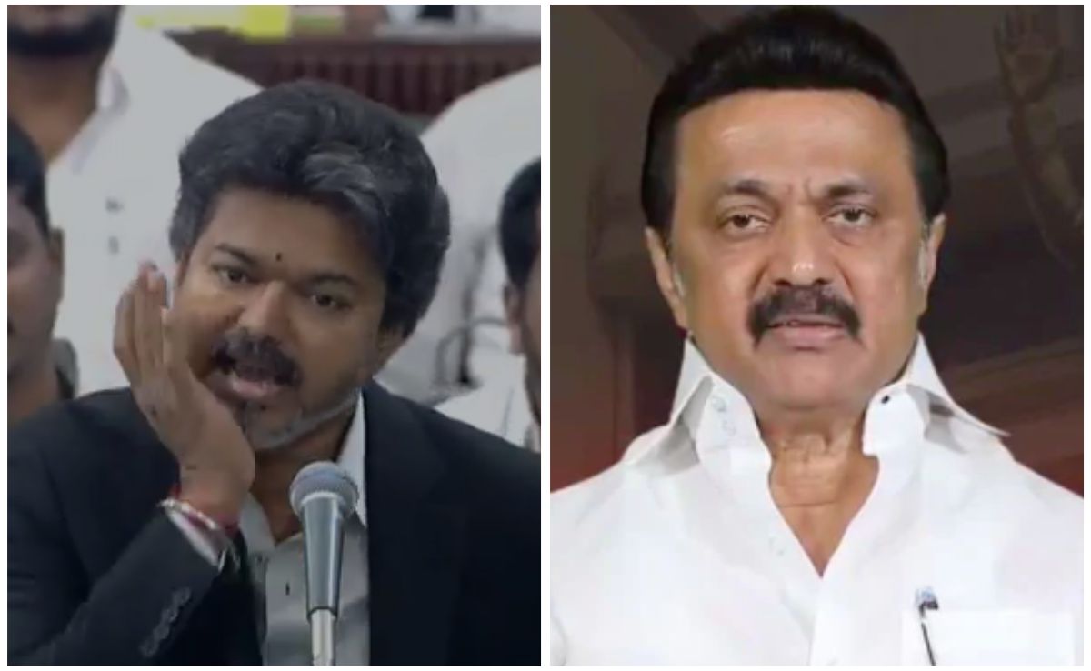 As 'Broken jaw Gesture' Sparks Opposition Fury, Vijay's Clarification
