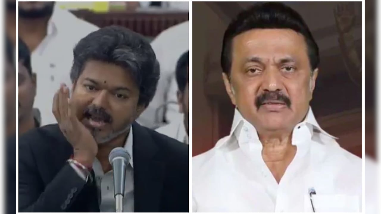 Vijay Faces DMK Heat Over 'Jaw Gesture', Ally Also Decries It As Reference To MK Stalin's 1976 Arrest