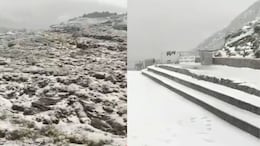 Video: Uttarakhand Gets First Snowfall Of The Season, Turns Sri Hemkund Sahib Into A Winter Wonderland