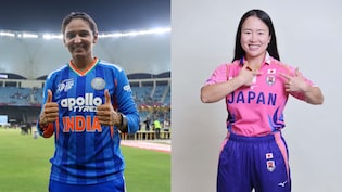 INDW vs JPNW Live, Women's Asian Games Quarter-Final: श्री चरणी की घातक गेंदबाजी, जापान का लगे लगातार 2 झटके