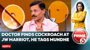Cockroach Joins Cardiologist For Dinner At JW Marriott, He Tags Tukaram Munde