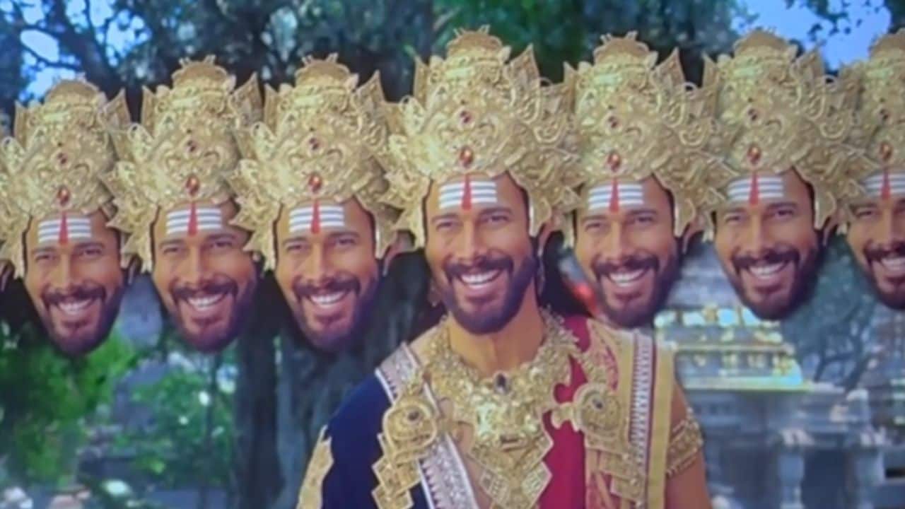 अंजली अरोड़ा की रामायण का रावण देख छूटी सोशल मीडिया यूजर्स की हंसी, बोले- भाई जरा भी शर्म नहीं आई क्या
