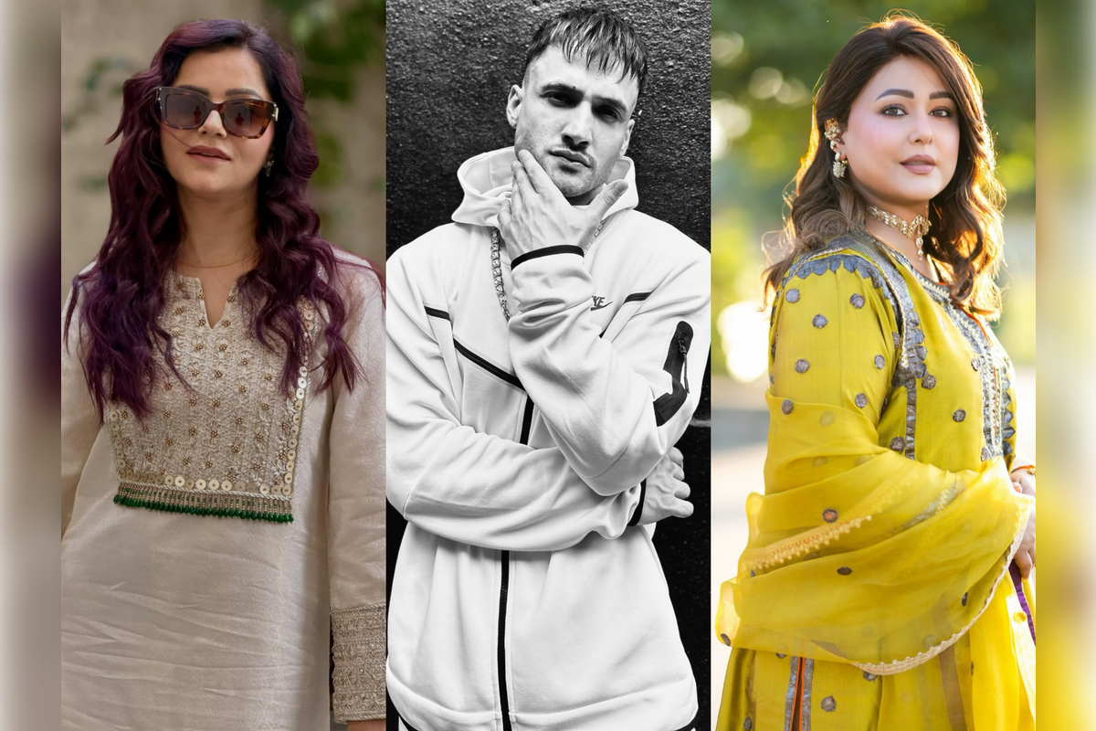 Asim Riaz Takes A Dig At Rubina Dilaik, Hina Khan; Calls Them "TV Industry Aunties"