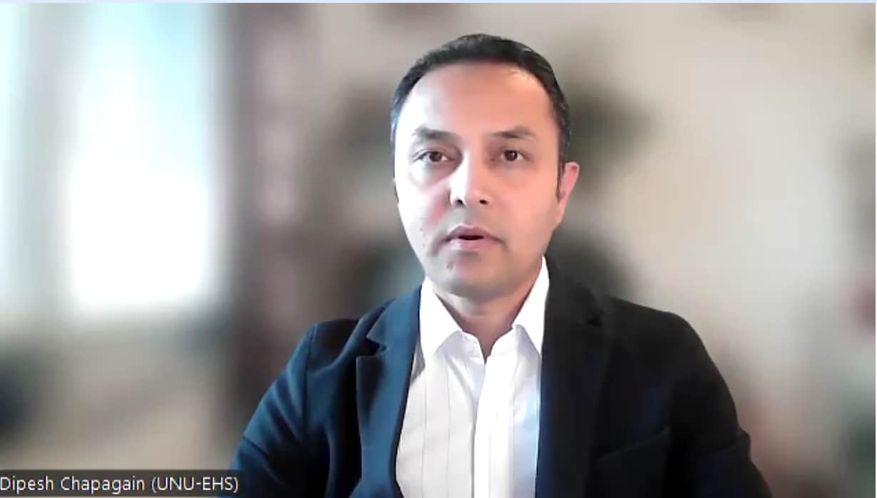Dr Dipesh Chapagain, Glacier Scientists, UN University Dr Dipesh Chapagain, Glacier Scientists, UN University