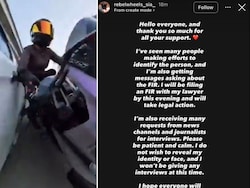 "Will Be Filing An FIR": Woman Biker Injured In Gurugram Hit-And-Run