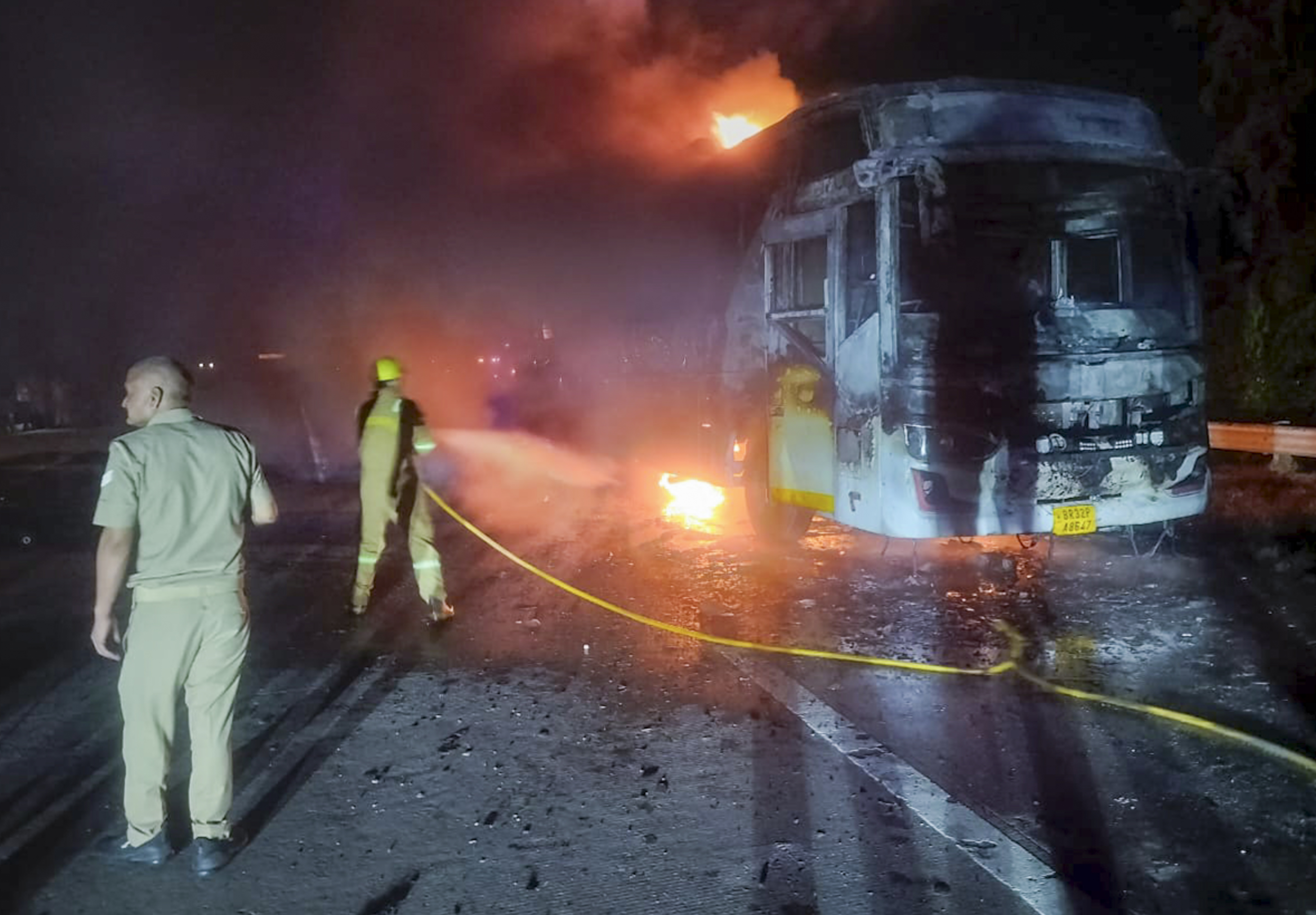 Greater Noida Bus On Fire, Driver Told Passengers "Won't Stop, Don't Care If You Die"