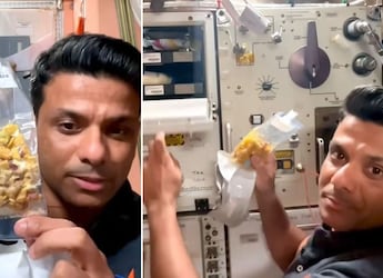 Mango Salad, But In Outer Space: Astronaut Shubhanshu Shukla Shows How It's Done