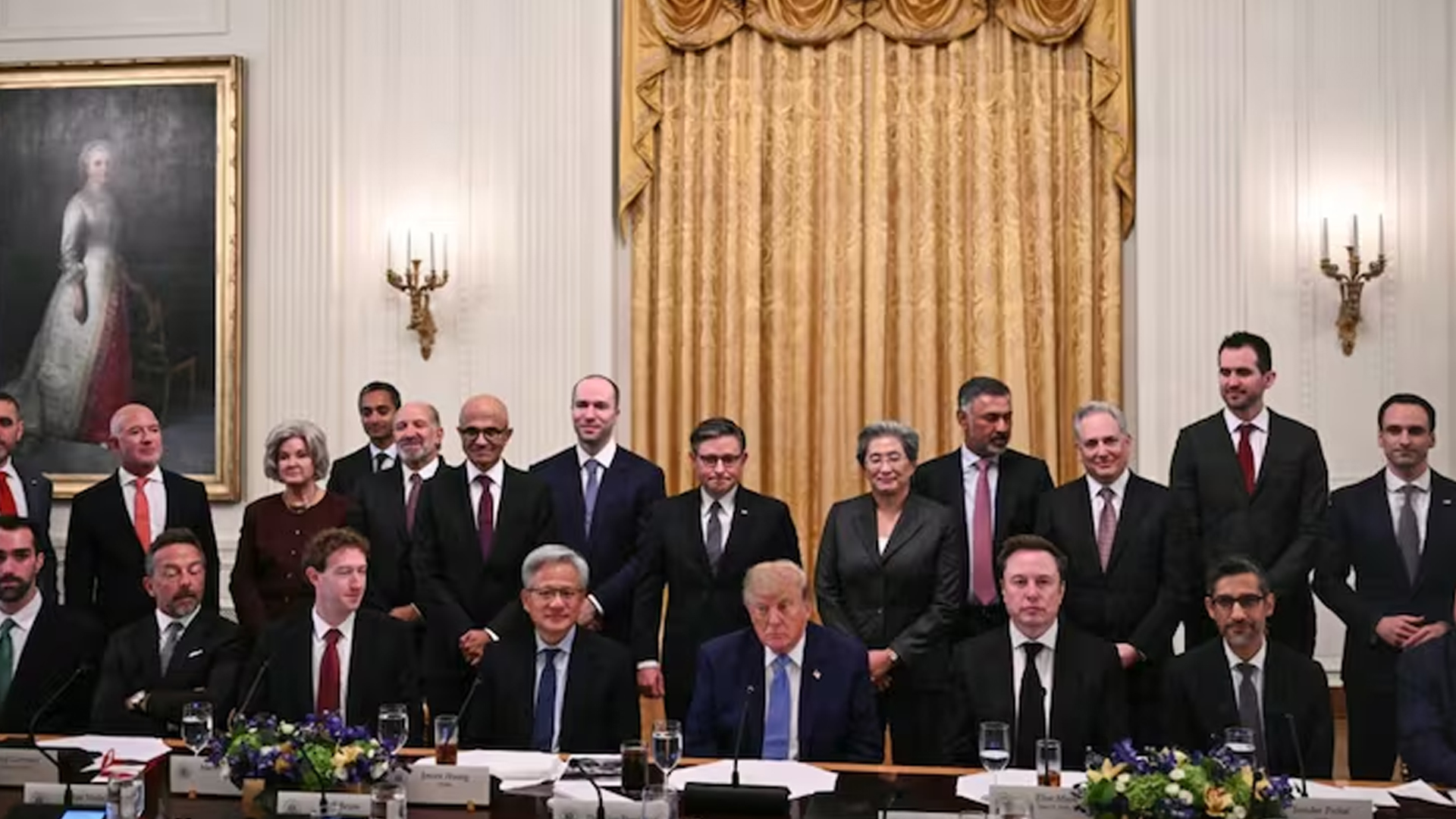 Trump, Tech Executives Sign "Morally Binding" AI Document