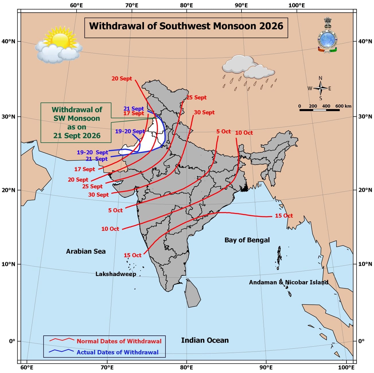 Monsoon Withdrwal Monsoon Withdrwal