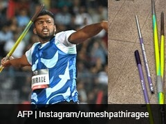 Asian Games Setback For Rumesh Pathirage, Javelins Damaged In Flight