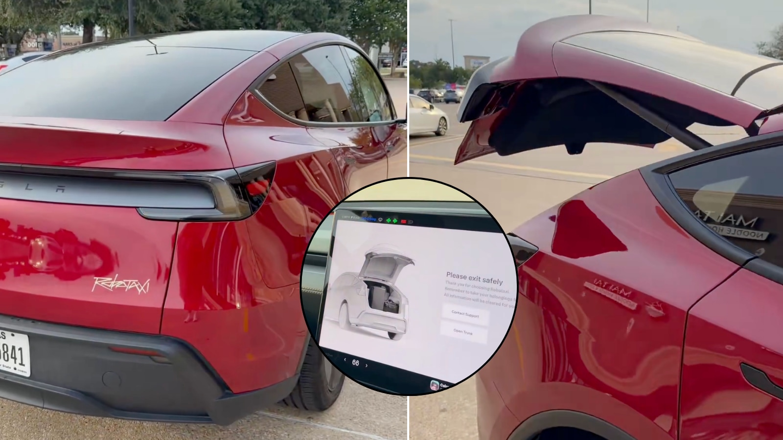 Tesla Robotaxi’s Auto-Opening Trunk Feature Wins Praise Online
