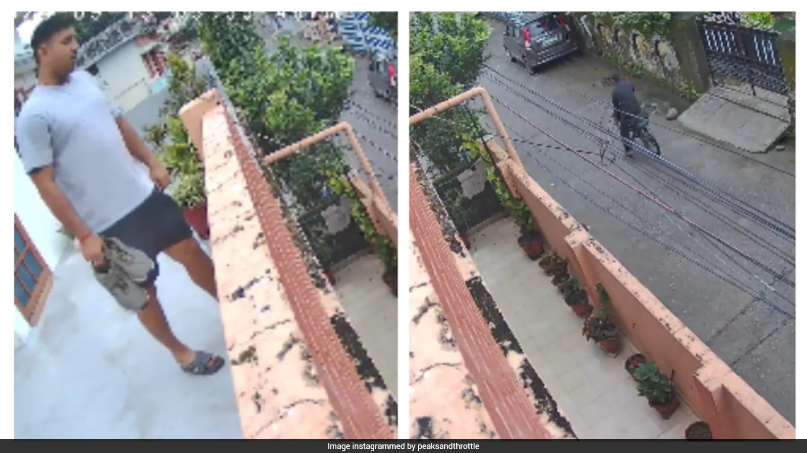 Uttarakhand Man Gives New Shoes to Delivery Partner Working in Rain