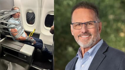 Unruly Airline Passenger Who Was Duct-Taped Gets Fired From Realty Job