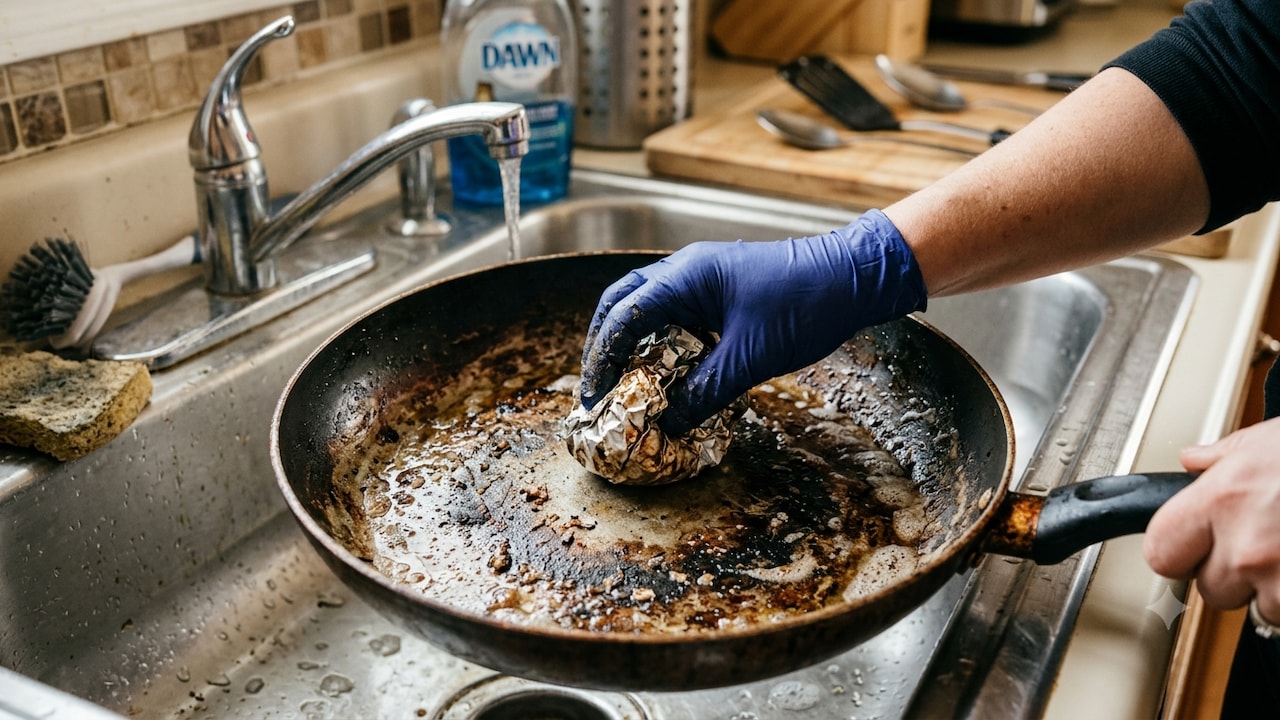 How To Remove Stubborn Grease From Your Utensils With This Unbelievable Aluminium Hack