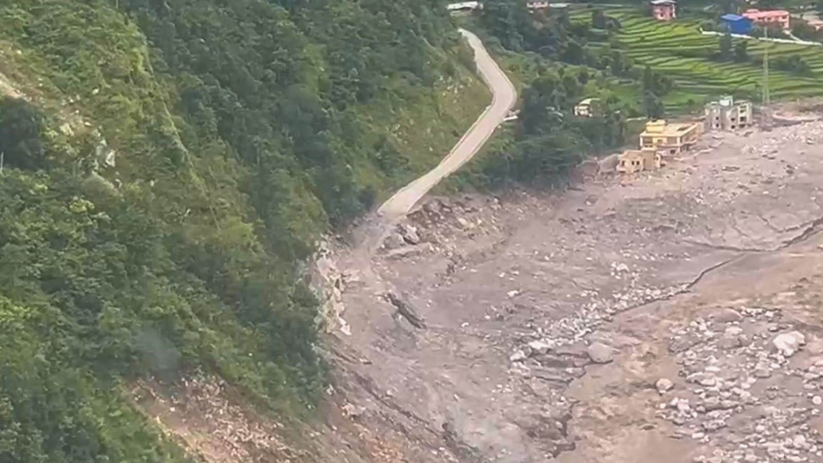 Roads completely cutoff Roads completely cutoff