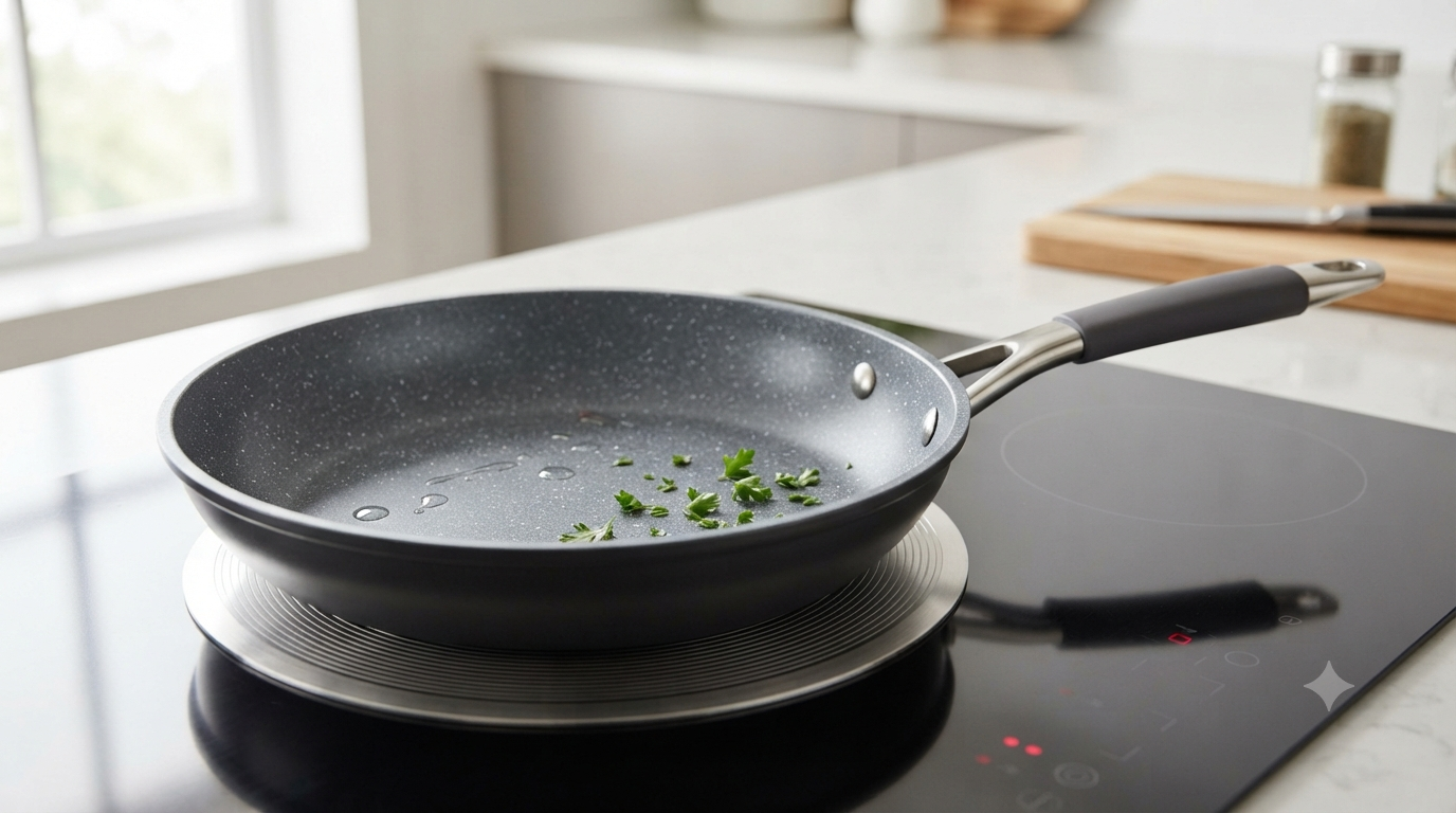 How To Remove Stubborn Grease That Doesn't Leave The Edges Of A Non-Stick Pan