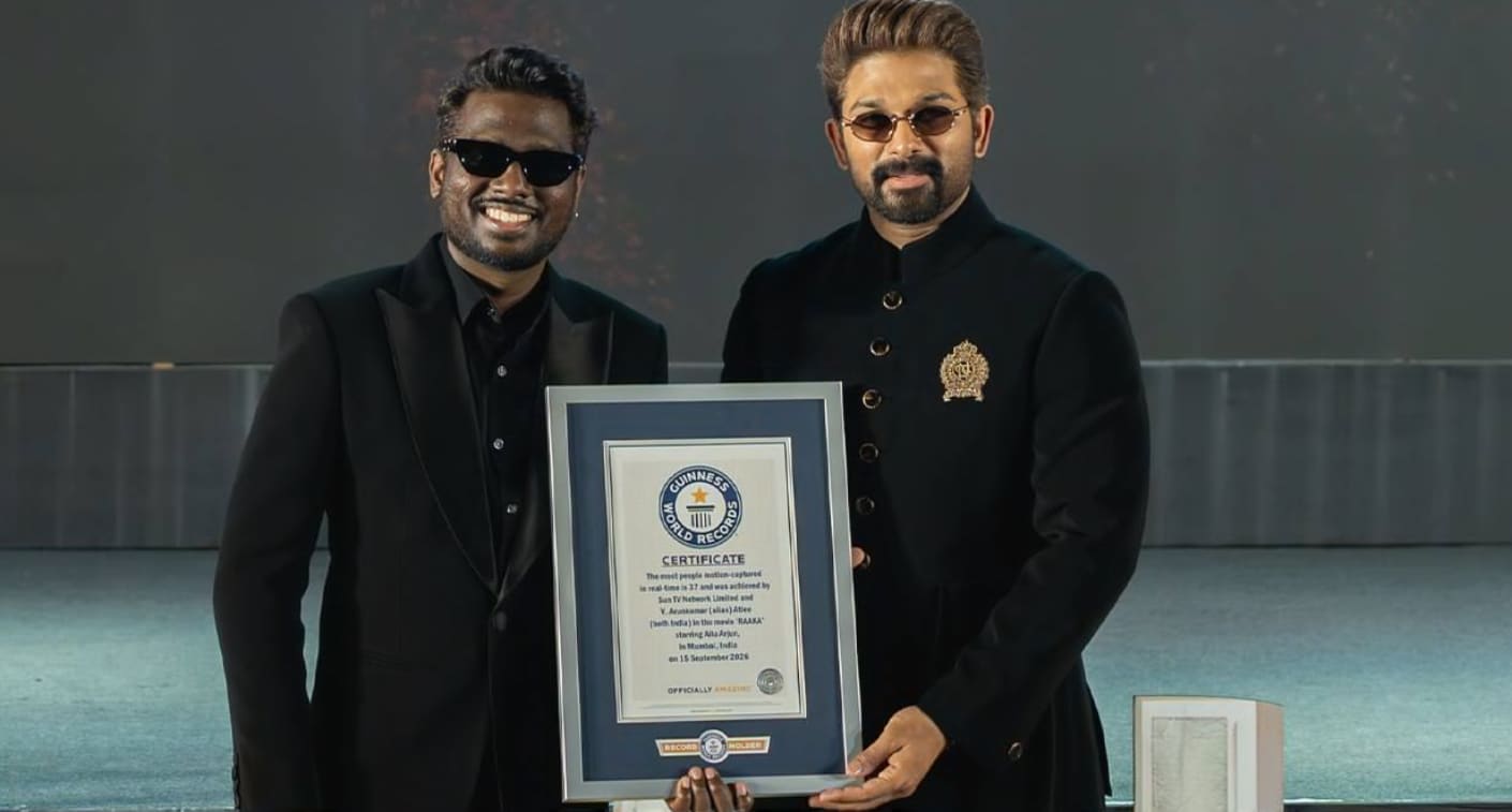 Allu Arjun And Atlee's Raaka Sets Guinness World Record Before Release