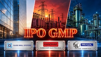IPO GMP Today: Glass Wall Systems Leads Listing Gain Race; Kanohar Electricals Close Behind