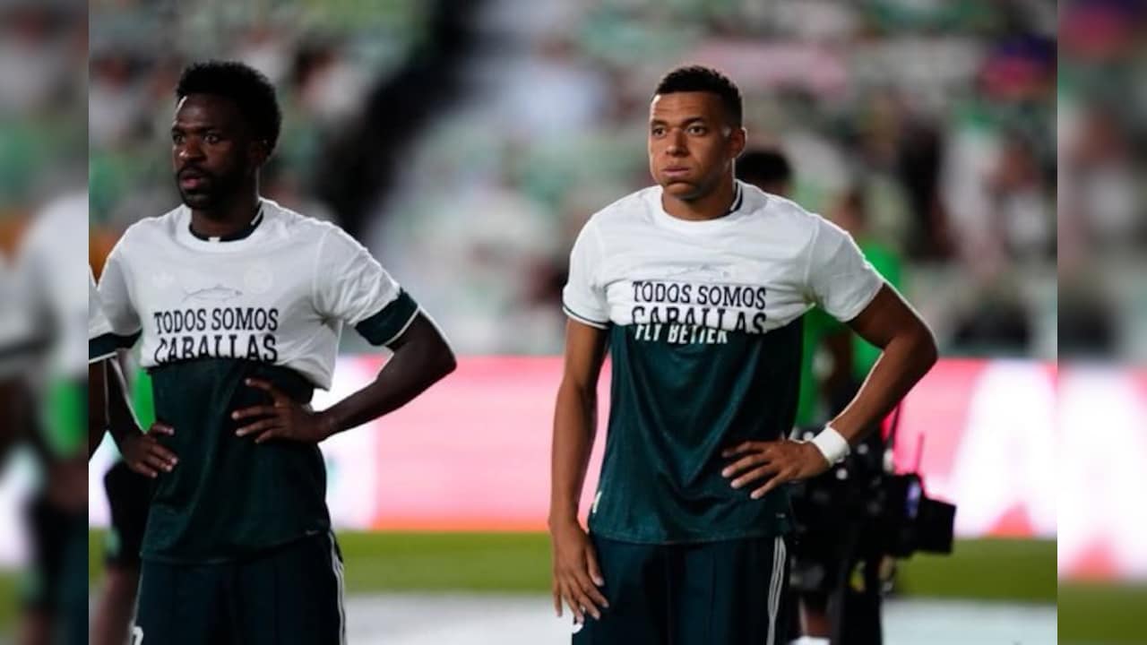 Kylian Mbappe, Vinicius Jr Embroiled In Migration Debate After Wearing Controversial Shirts