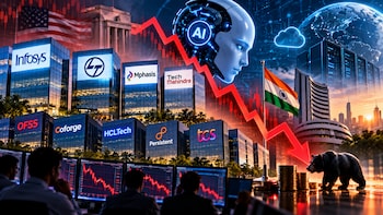Nifty IT Tumbles 2%: Infosys, LTM, Mphasis, Tech Mahindra Fall Up To 3% — Why?