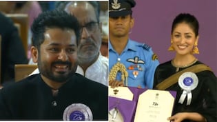Video: Proud Husband Aditya Dhar's Emotional Reaction To Yami Gautam's National Award Win Goes Viral