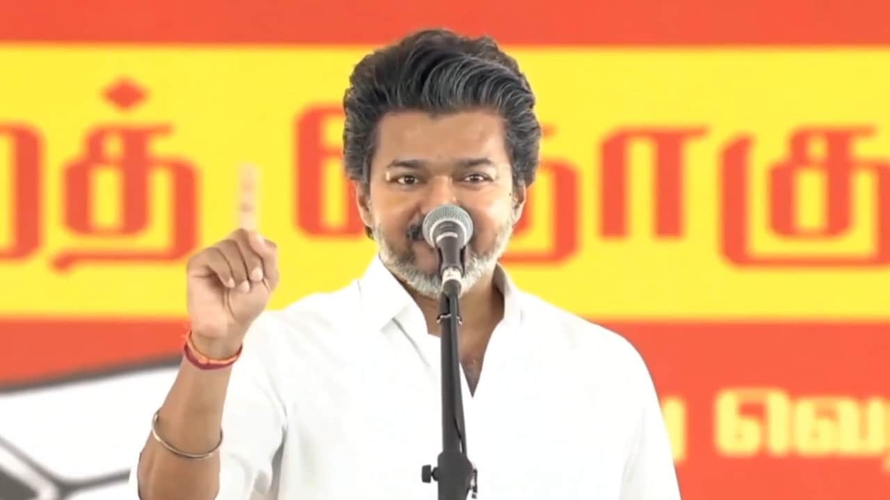 "Stalin Sir, Open Your Mouth": Vijay Attacks DMK In Veeramani Sex Abuse Case