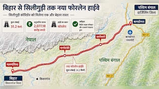 बिहार से बंगाल तक नया एक्सप्रेसवे बनेगा, किशनगंज से दार्जिलिंग, सिलीगुड़ी तक हाईस्पीड कनेक्टिविटी मिलेगी