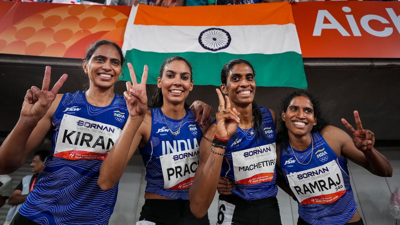 India's Golden Women: Five Of Six Asian Games 2026 Golds Won By Female Athletes So Far