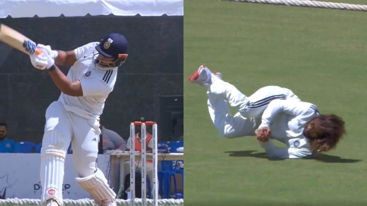 Watch: Rajat Patidar Produces Screamer To End Vaibhav Sooryavanshi's Onslaught In Duleep Trophy Semi-Final