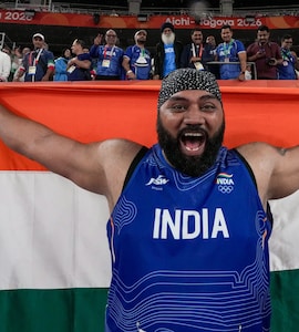 Tajinderpal Singh Toors Hat-trick Bid Ends In Silver As Rain, Injuries Hamper Indian Shot-Putter At Asian Games 2026