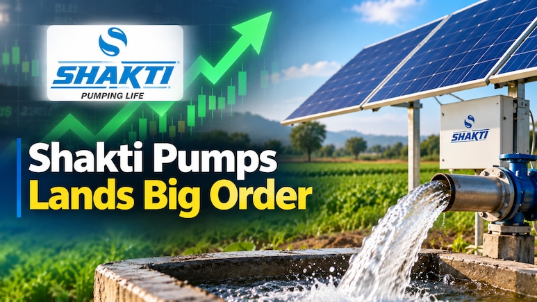 Shakti Pumps Share Price Jumps 11% After Company Receives Rs 235-Crore MSEDCL Order