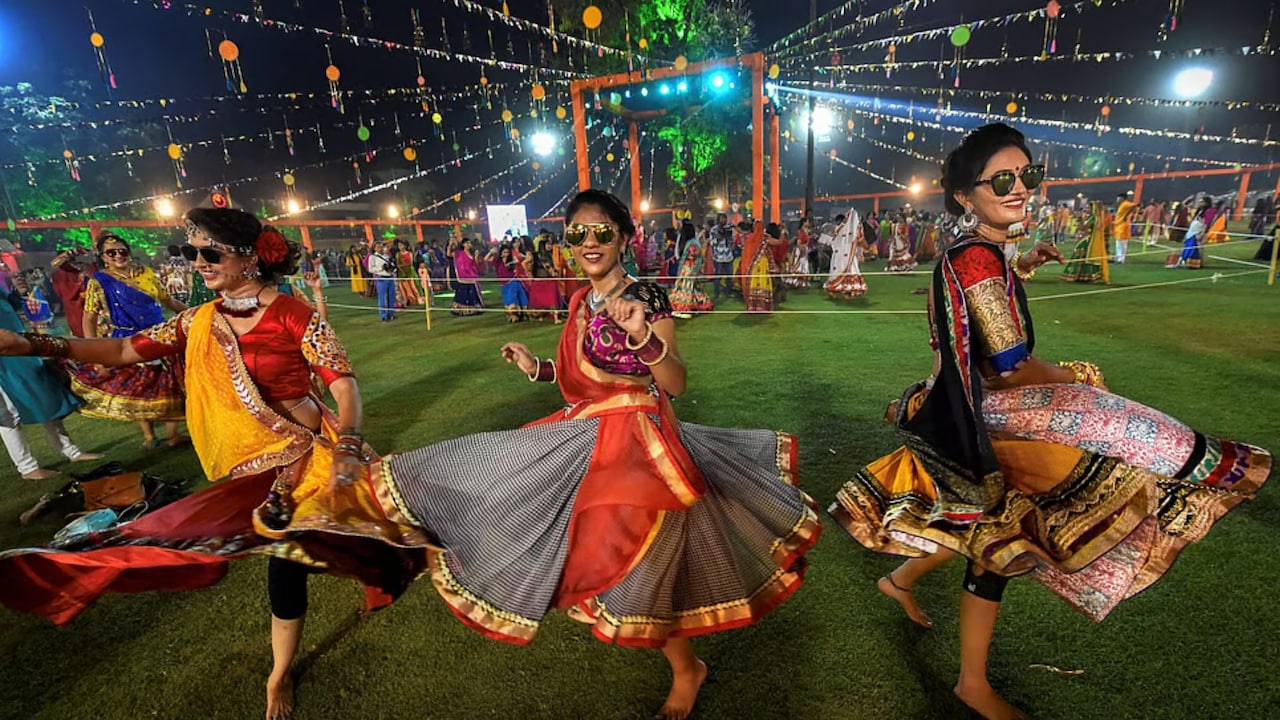 Vadodara Cops Go Undercover In Garba Attire To Ensure Women's Safety