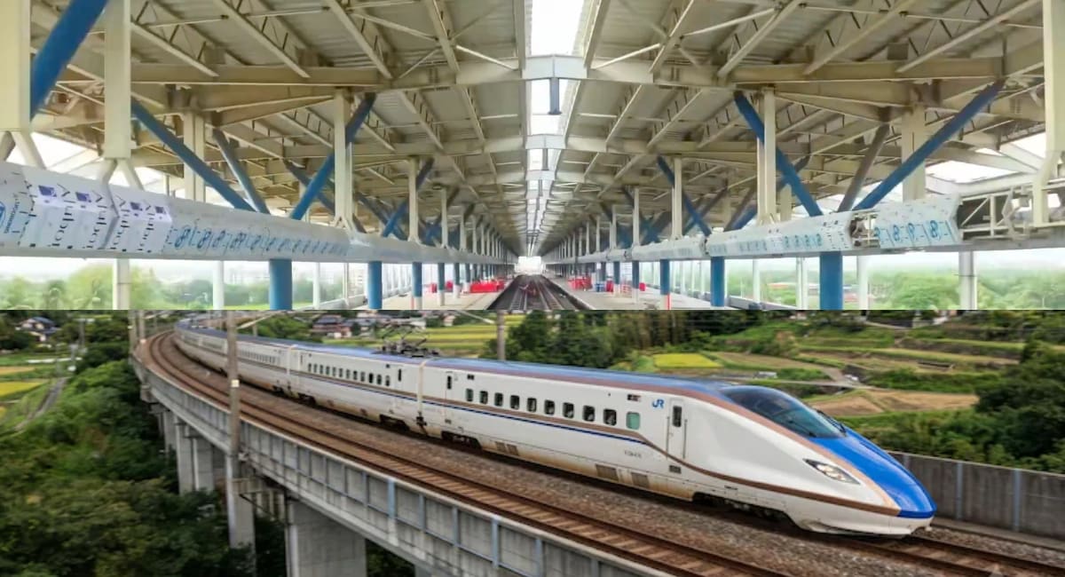 India’s Mumbai–Ahmedabad bullet train plans contactless high-speed track switching