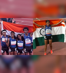 Asian Games: India Win 4x400m Relay Silver After Seema Kumaris Bronze In Womens 10,000m Final