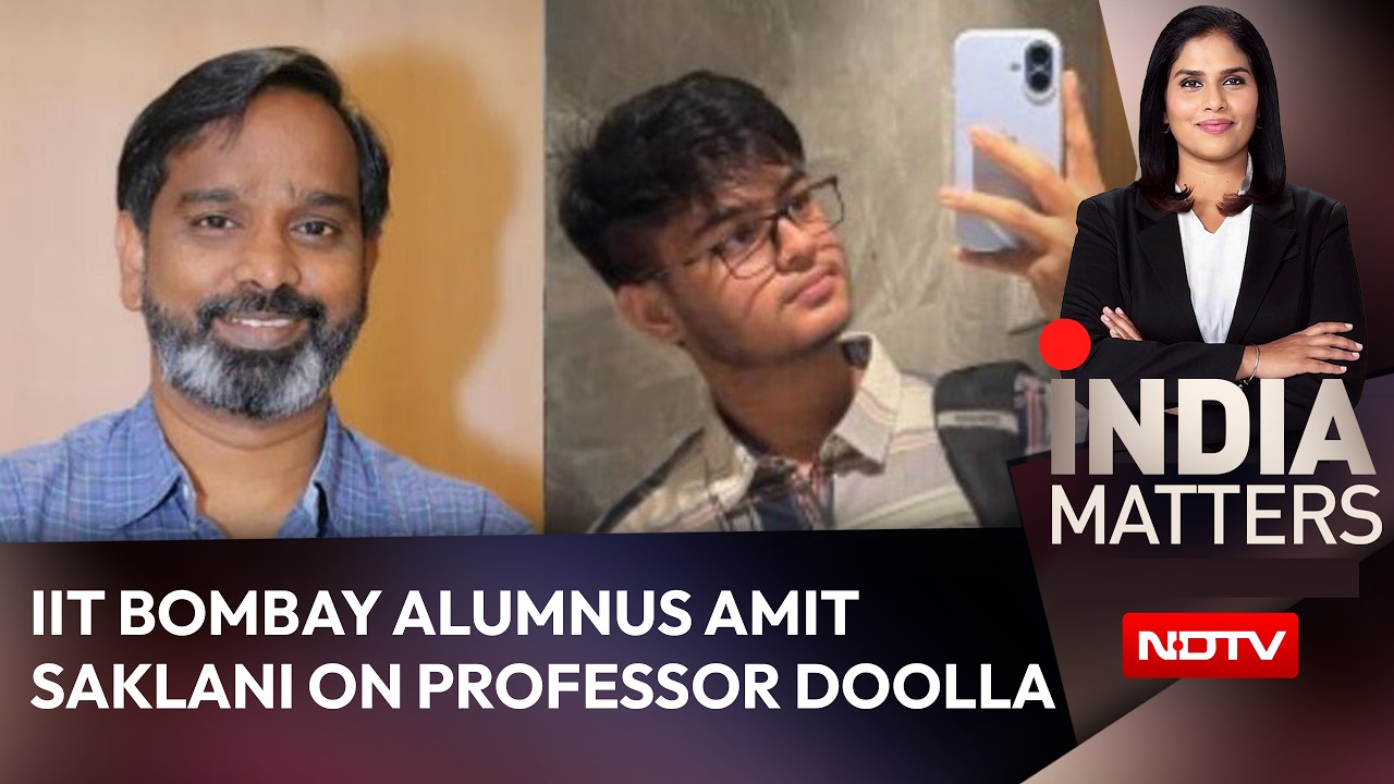 'He Judges Us By Academic Integrity': Amit Saklani On Professor Doolla