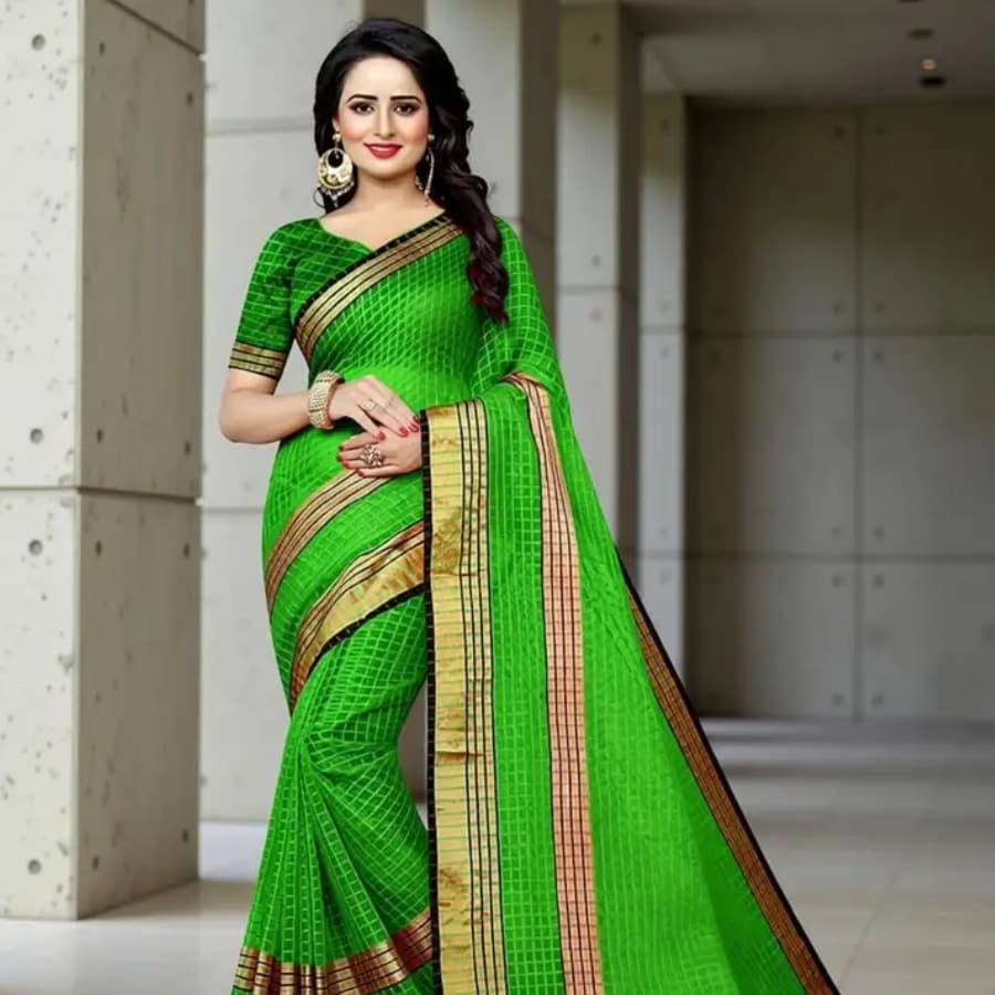 Click here to buy: Samai Self Design Fashion Cotton Silk Saree With Unstitched Blouse Click here to buy: Samai Self Design Fashion Cotton Silk Saree With Unstitched Blouse