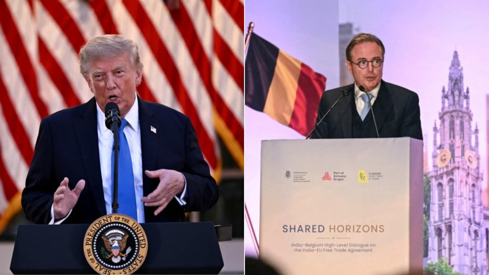 Loud Applause For Belgian PM's Tariff Dig In Mumbai. He Didn't Name Trump