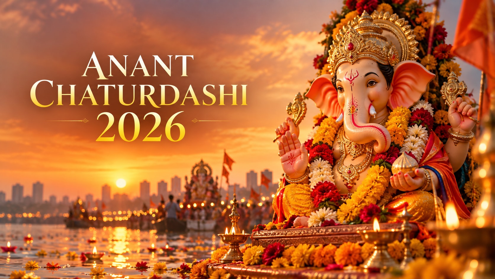 Anant Chaturdashi 2026: Wishes, messages and greetings shared for the festival