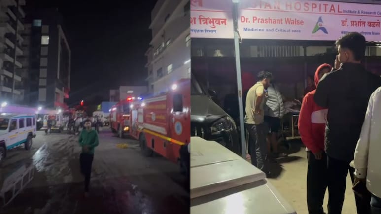 9 Newborns Evacuated As Fire Breaks Out In Private Hospital In Maharashtra