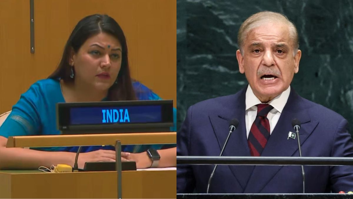 'Terror Will Have Consequences': India Hits Back At Shehbaz Sharif's UN Speech
