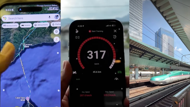 This Japanese Bullet Train Runs Under The Sea At 320 Kmph