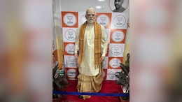 PM Modi's Wax Statue Unveiled At BJP Bengal Headquarters On His Birthday