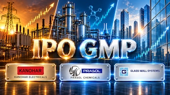 Kanohar Electricals vs Prasol Chemicals vs Glass Wall Systems IPO GMP: Which Could Give Highest Listing Gain?