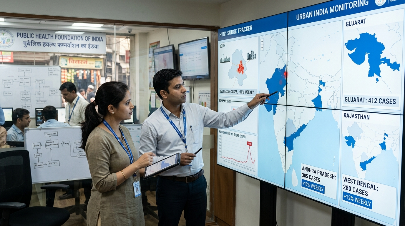 H1N1 cases have surged in clusters across India