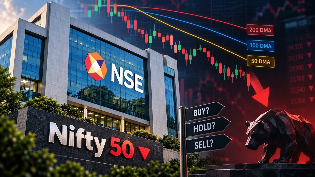 Stock Market Strategy: Nifty 50 Slips Below Key Moving Averages — How To Trade This Week?